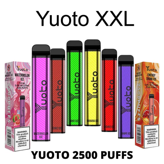 Yuoto XXL 2500 Puffs Disposable Vape – Long-Lasting Flavor in UAE