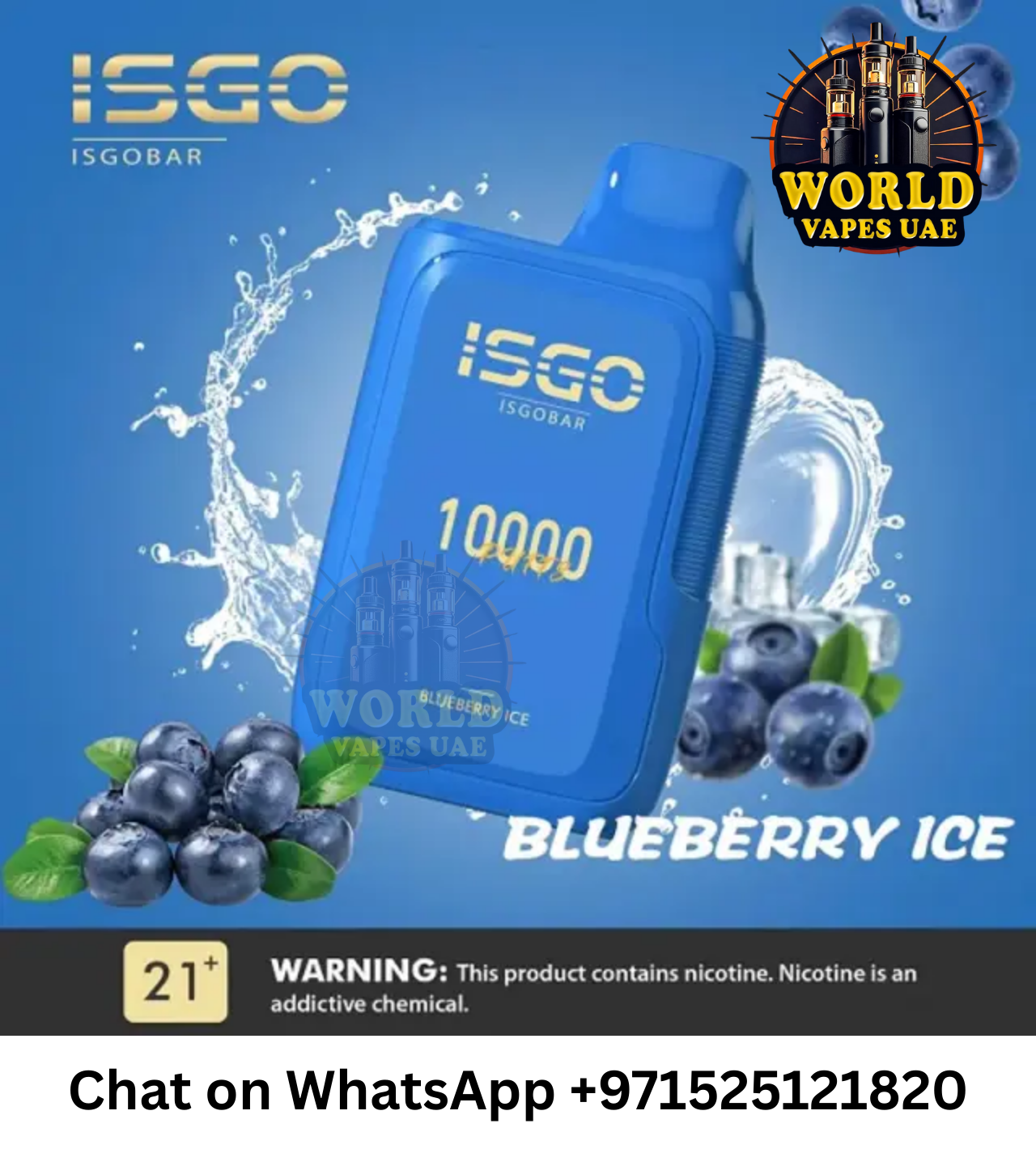 ISGO Bar 10000 Puffs Disposable Vape Dubai