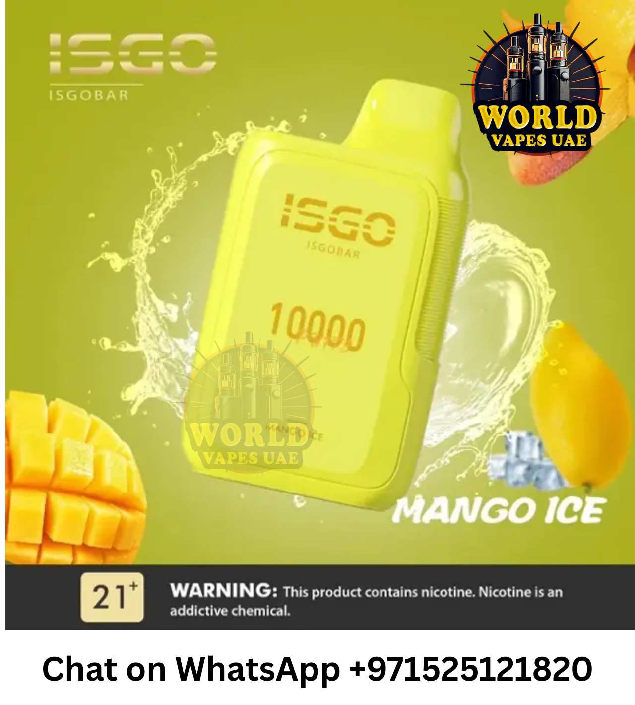 ISGO Bar 10000 Puffs Disposable Vape Dubai