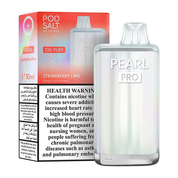 POD SALT Pearl Pro 10000 Puffs Disposable Vape in UAE | 20mg Nicotine, Type-C