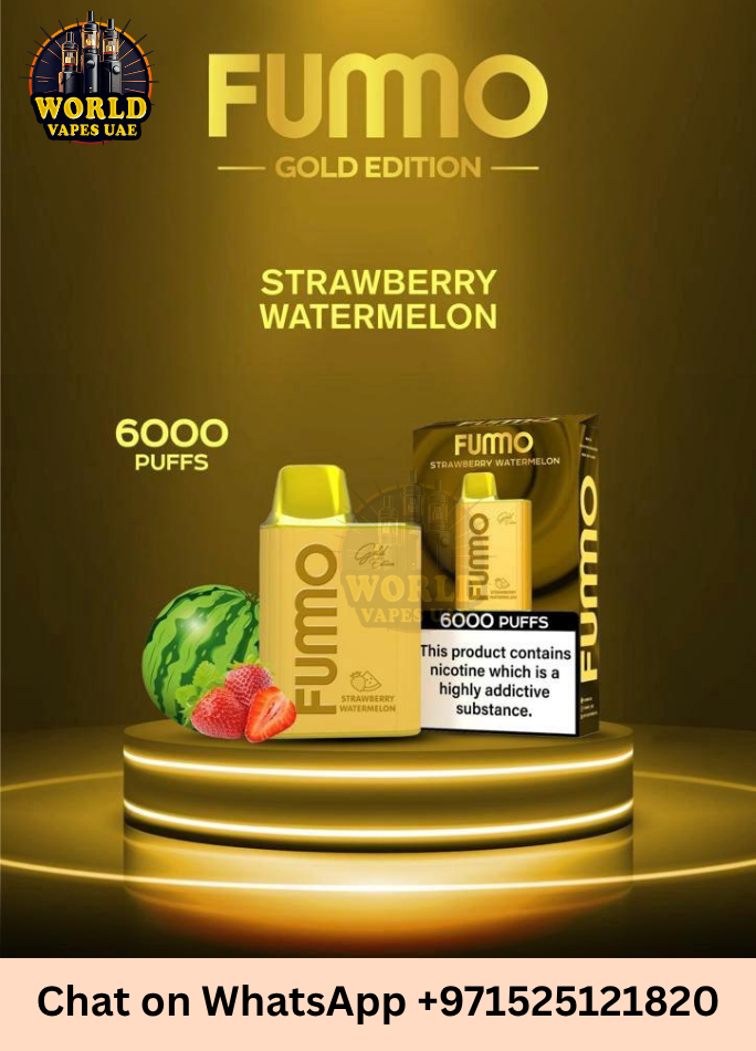 Buy Fumo King 6000 Puffs Disposable Vape – Rechargeable | UAE