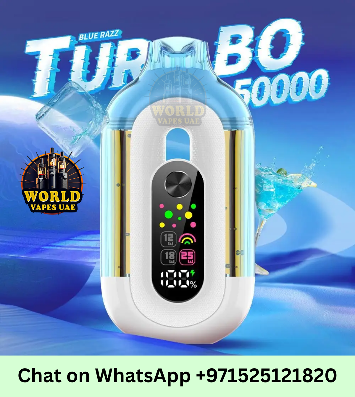 Bounce Turbo 50000 Puffs Disposable Vape | Dual Mesh & Power Control UAE