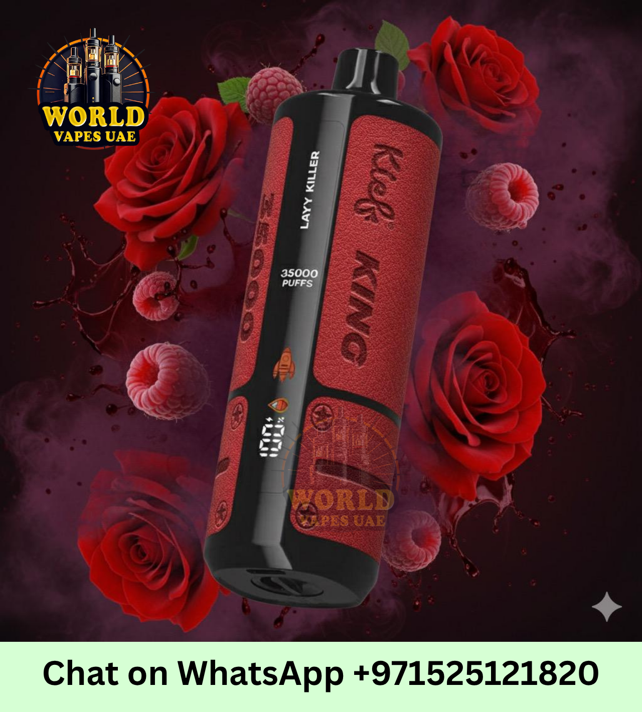 KIEF King Blueberry Raspberry Vape Dubai