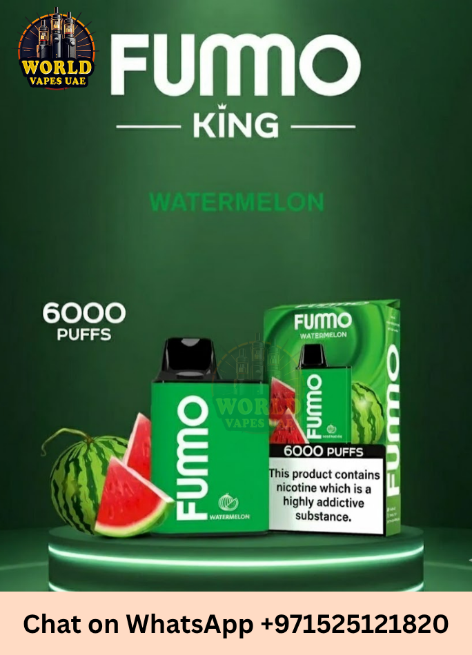 Buy Fumo King 6000 Puffs Disposable Vape – Rechargeable | UAE