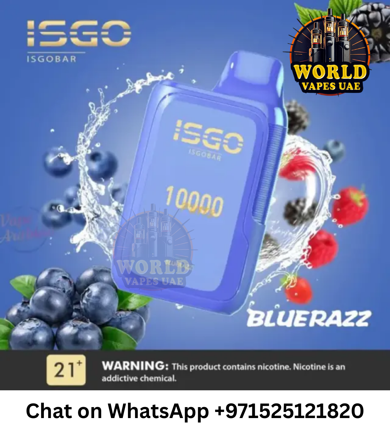 ISGO Bar 10000 Puffs Vape Pen – Compact & Portable Design