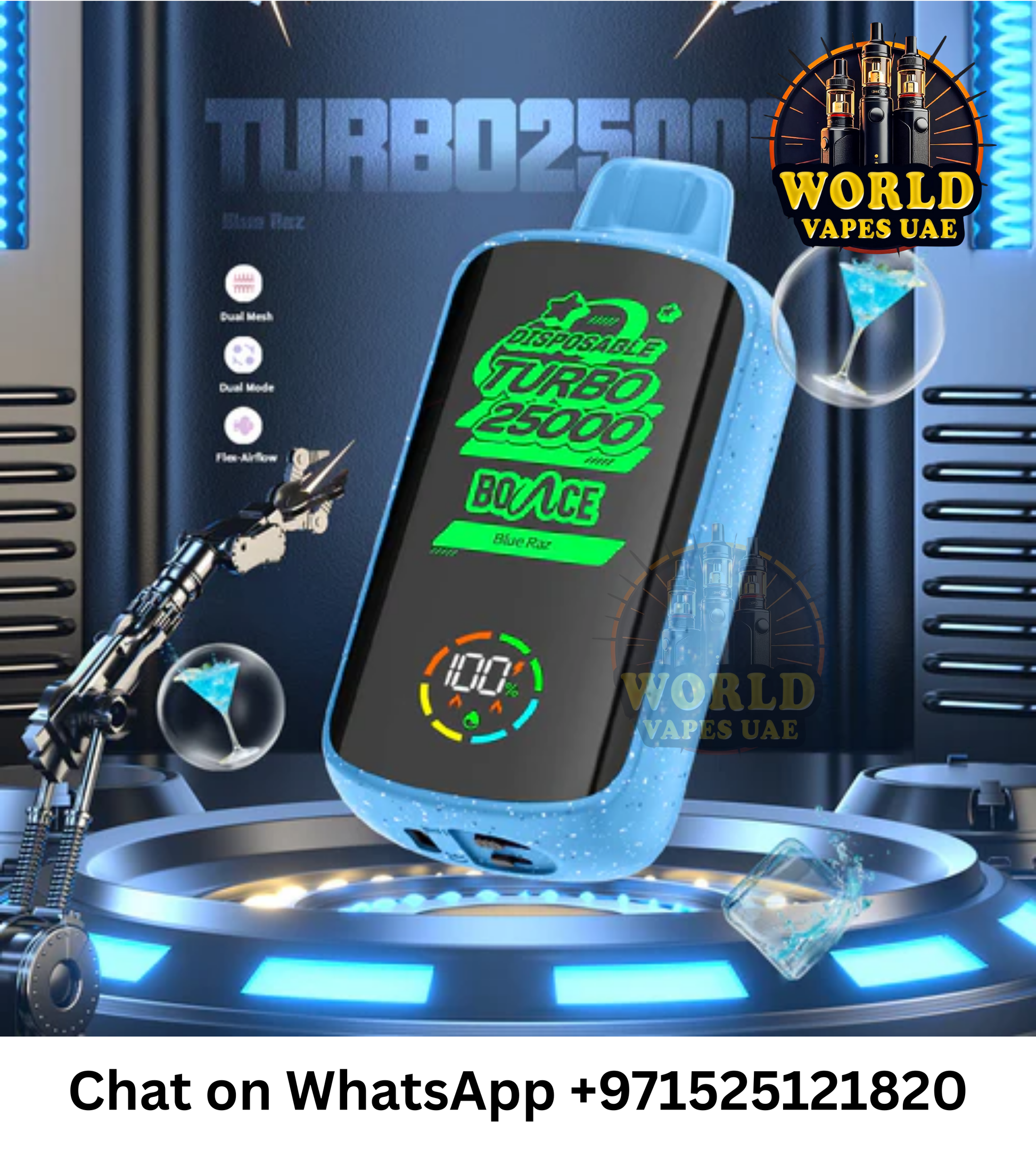 Bounce Turbo 25000 Puffs Disposable Vape Dubai