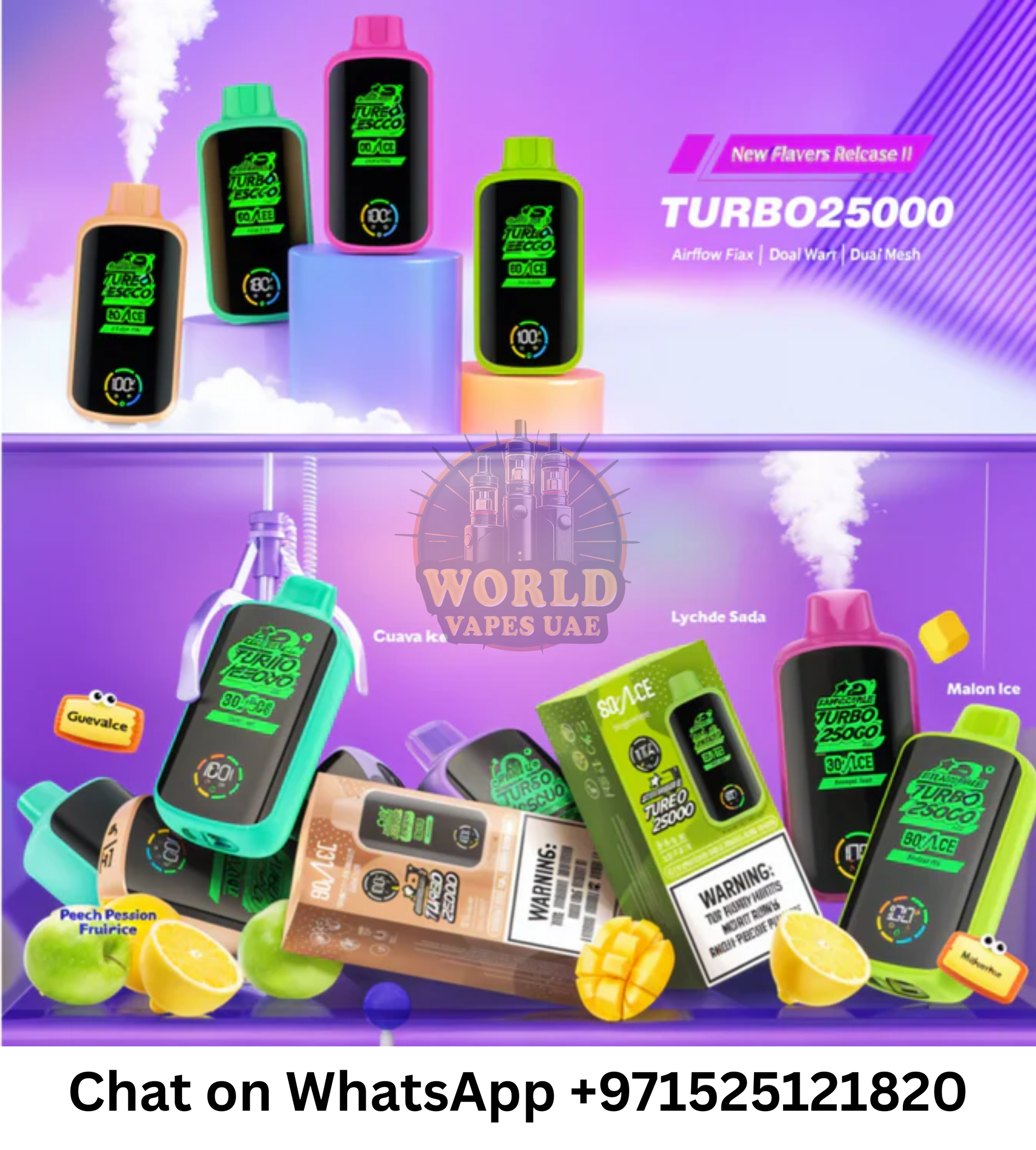 Bounce Turbo Disposable Vape 25K Puffs with 5% Nicotine Salt