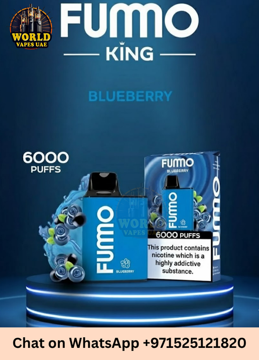 Buy Fumo King 6000 Puffs Disposable Vape – Rechargeable | UAE