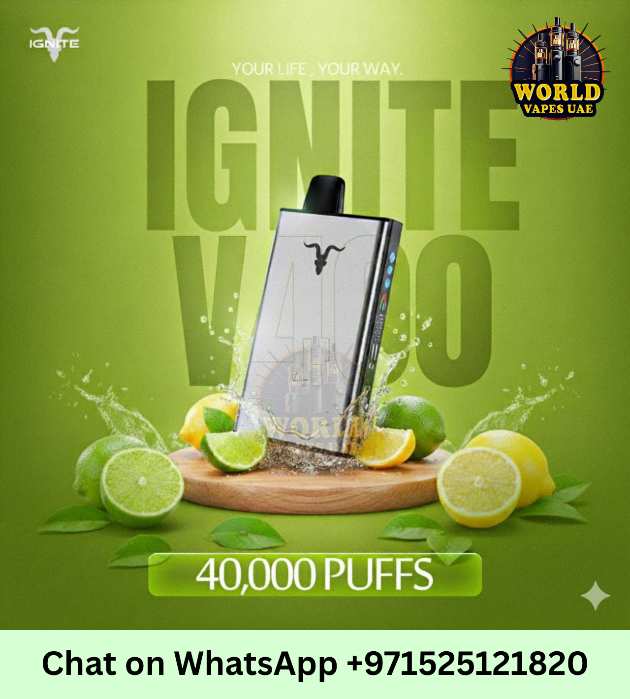 Buy IGNITE V400 40000 Puffs Disposable Vape in Dubai, UAE | 5% Nicotine