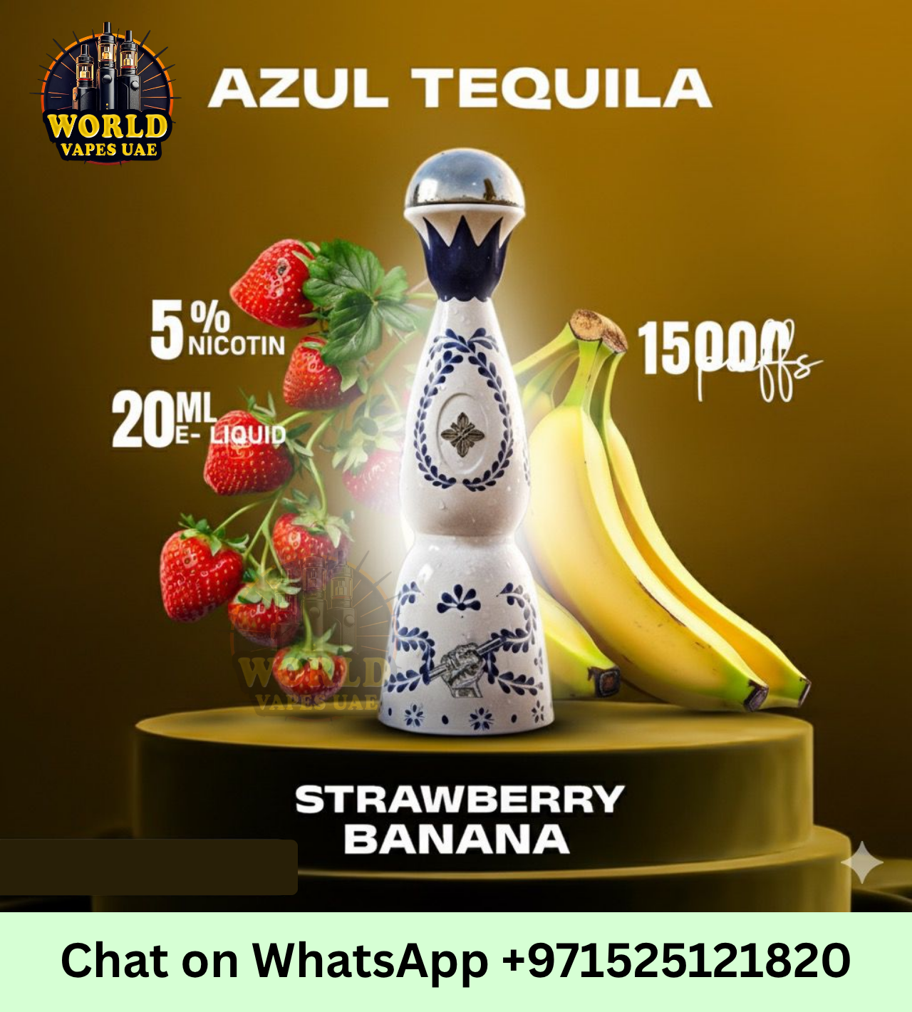 AZUL TEQUILA 15000 Puffs Disposable Vape Device - 5% Nicotine