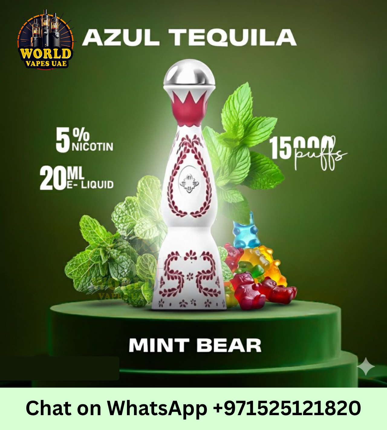 AZUL TEQUILA 15000 Puffs Disposable Vape Device - 5% Nicotine