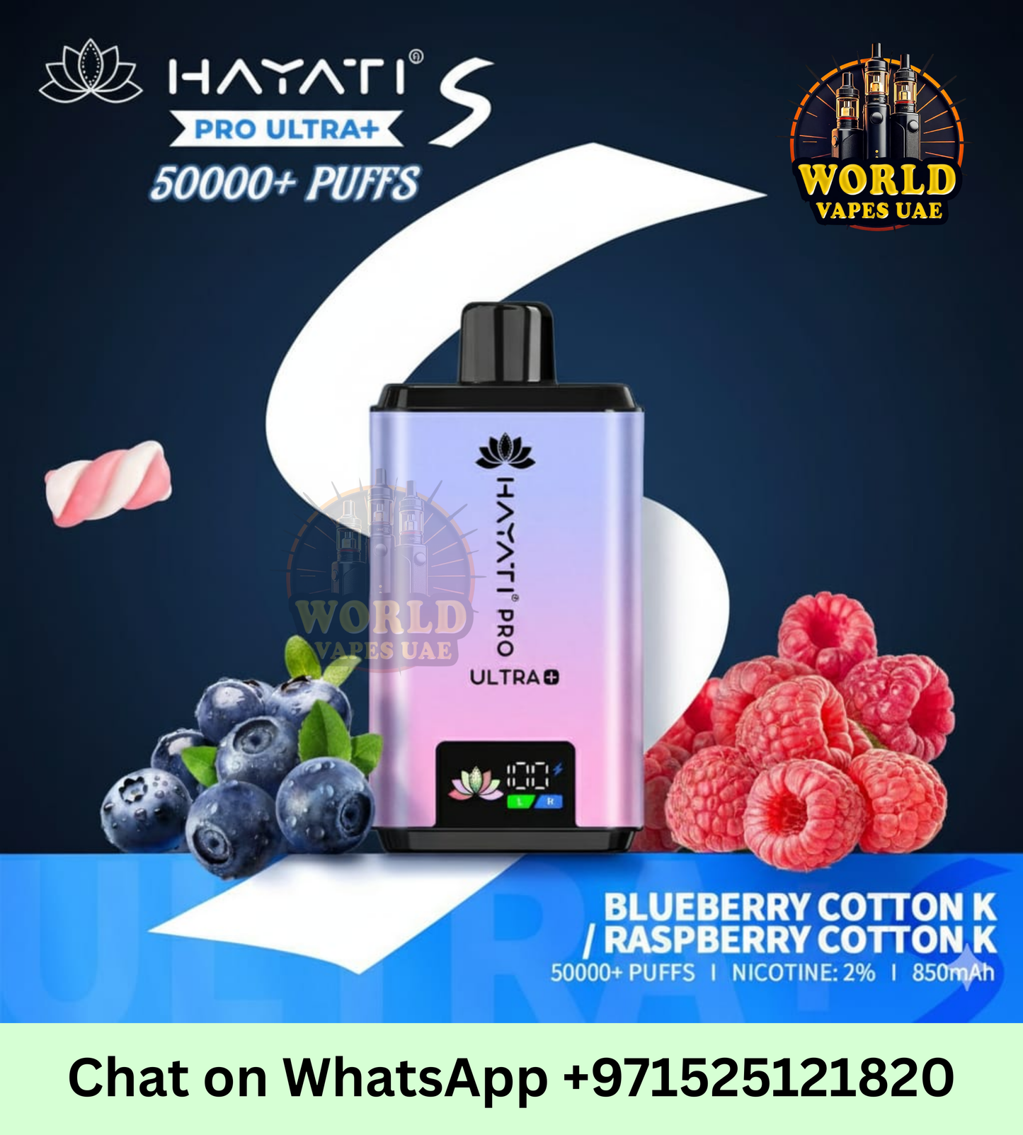 Available Flavors for Hayati Pro Ultra Plus Vape in UAE