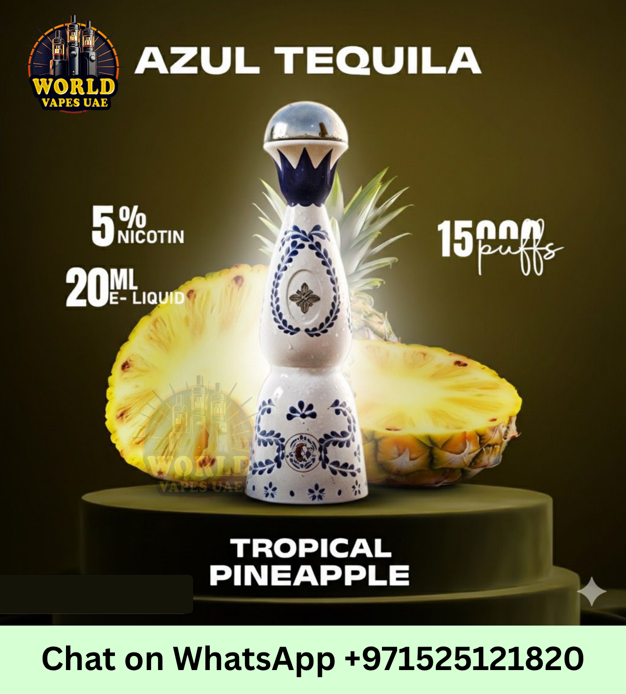 AZUL TEQUILA 15000 Puffs Disposable Vape Device - 5% Nicotine