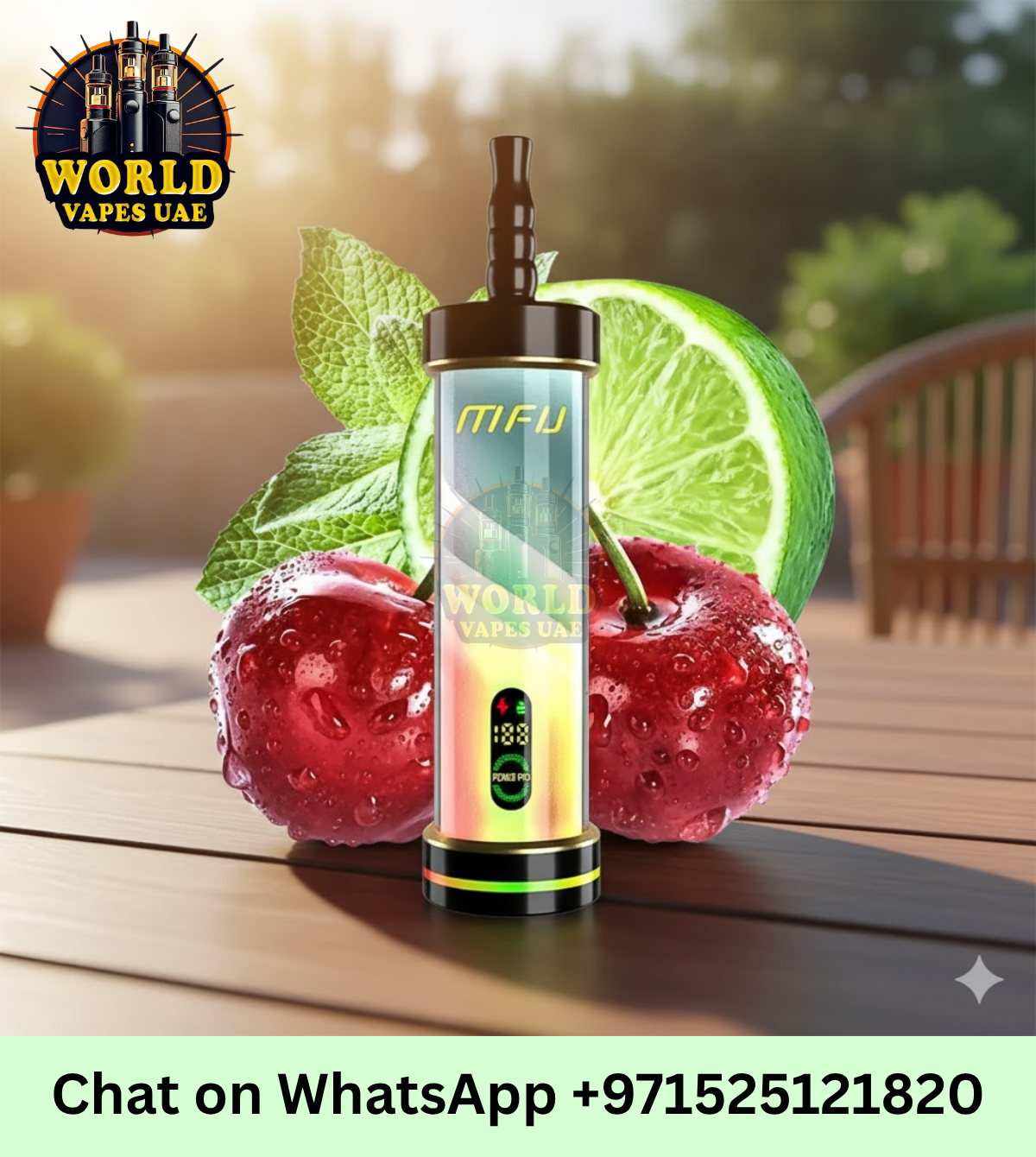 MFU SHISHA X2 Hookah 60000 Puffs Disposable Vape | UAE
