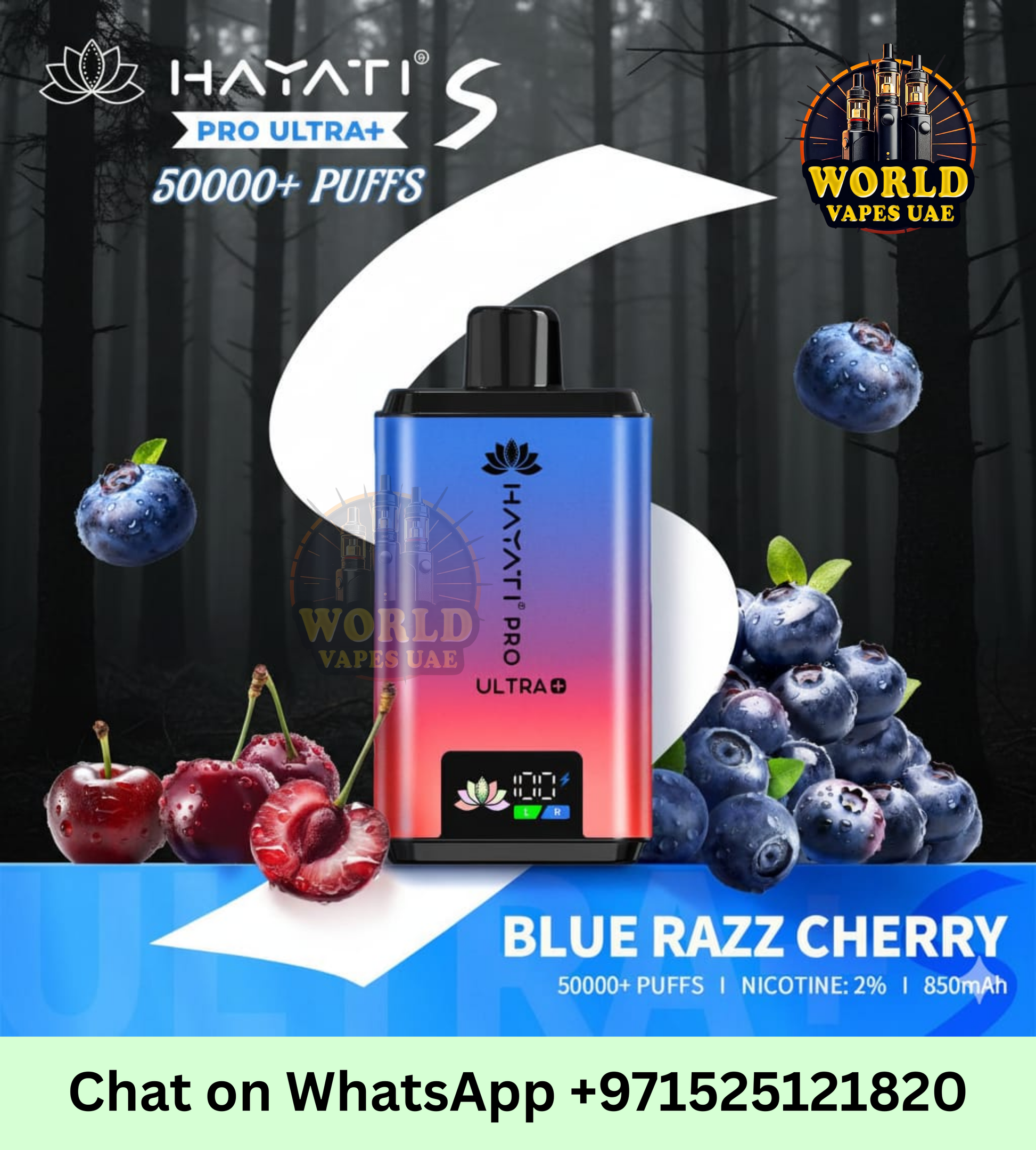 Smart LED Display on Hayati Pro Ultra Plus Vape