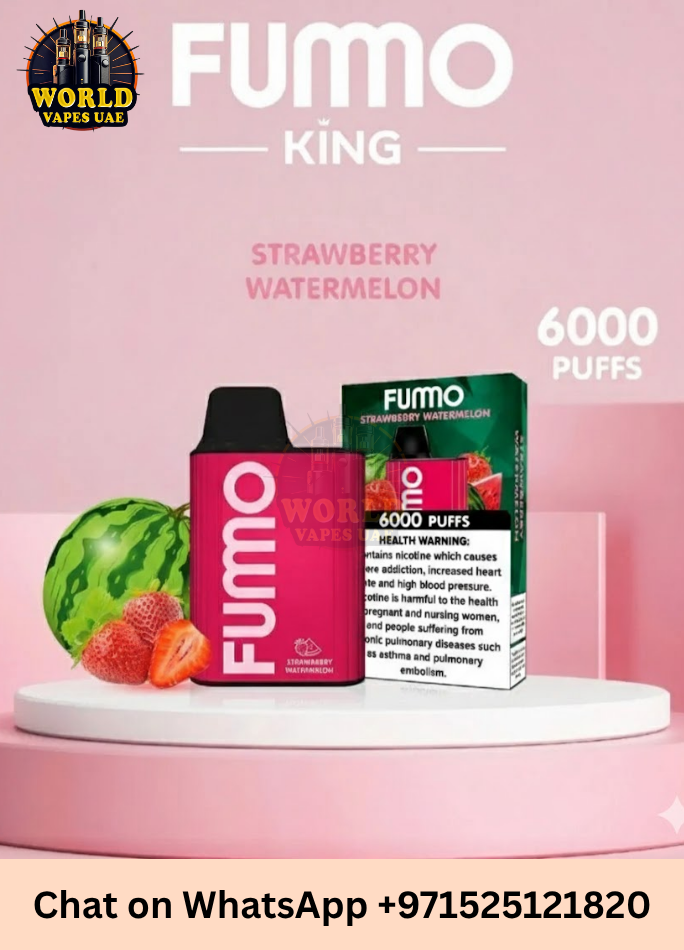 Buy Fumo King 6000 Puffs Disposable Vape – Rechargeable | UAE