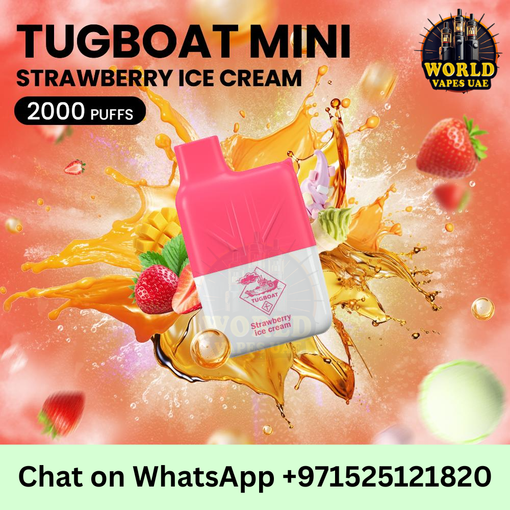 Tugboat Mini 2000 Puffs 2% Disposable Vape – Available in Dubai & UAE