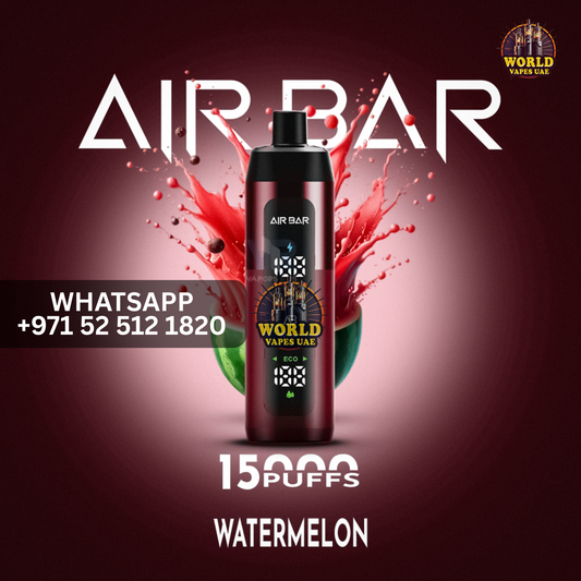 Air Bar 15,000 Puffs Disposable Vape Digital Display World Vapes