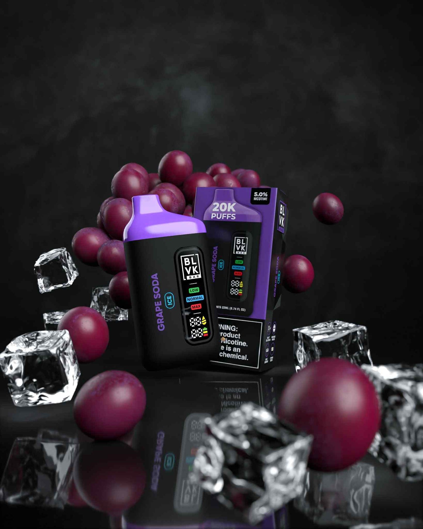 Blvk Bar 20000 Puffs Disposable Vape | Rechargeable Vape UAE