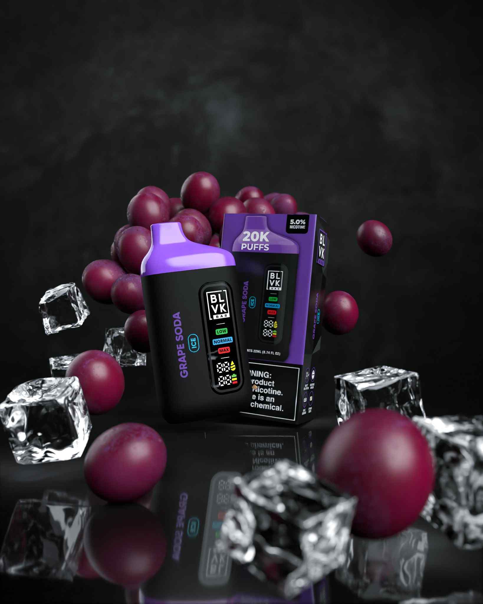 Blvk Bar 20000 Puffs Disposable Vape | Rechargeable Vape UAE