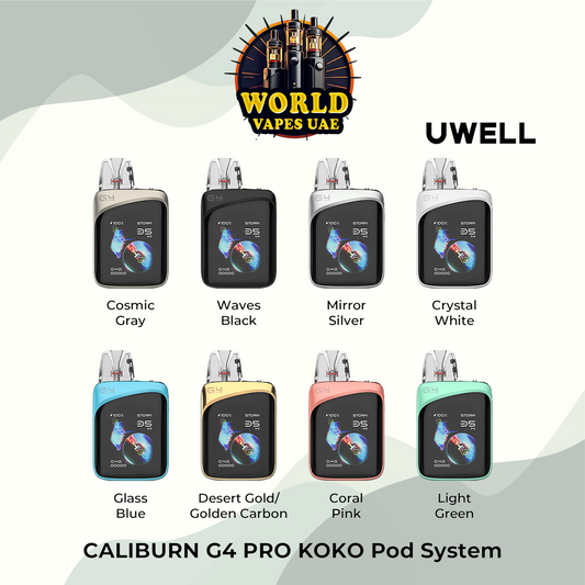 Caliburn G4 Pro KOKO - 35W Digital Pod System | World Vapes UAE