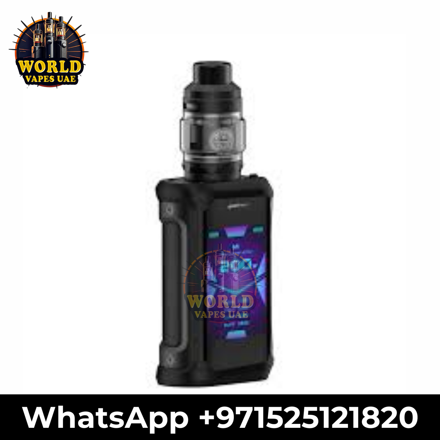 Geek Vape Aegis X Zeus Kit 200W – Dual 18650 Mod & Tank Dubai UAE