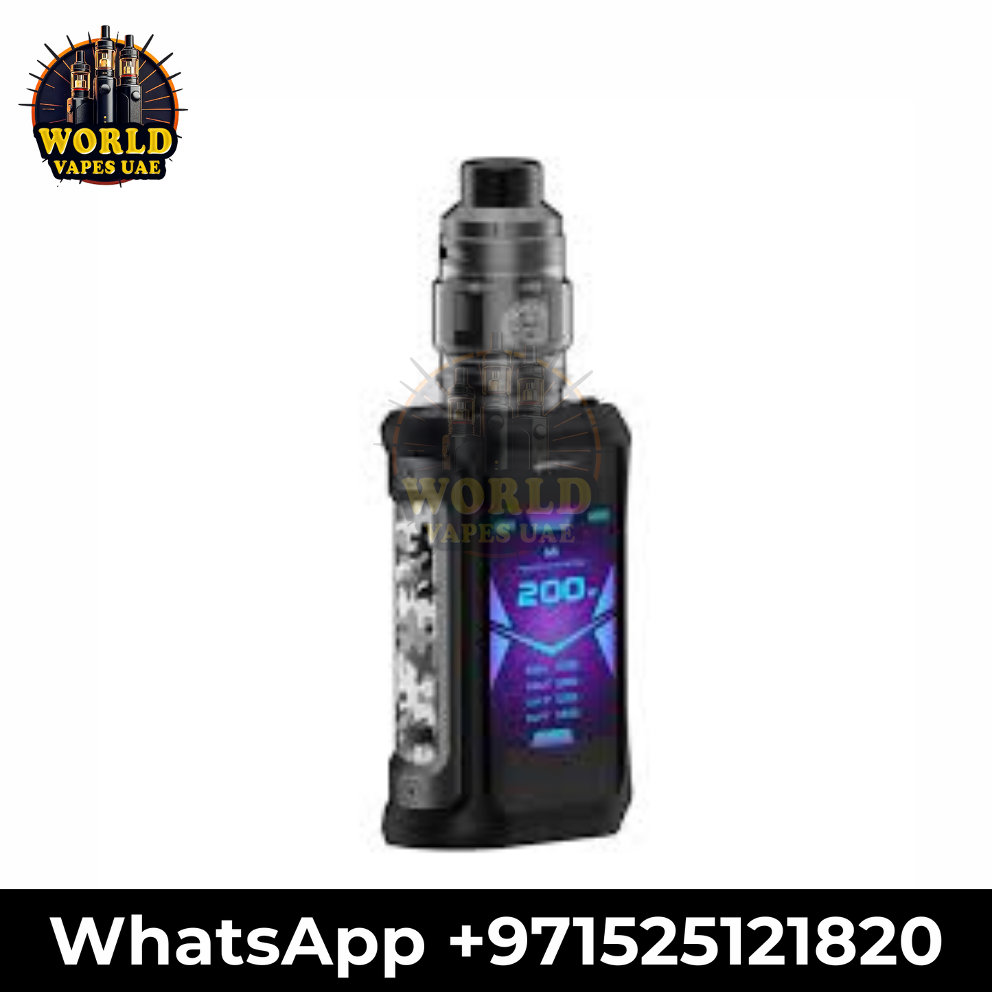 Geek Vape Aegis X Zeus Kit 200W – Dual 18650 Mod & Tank Dubai UAE