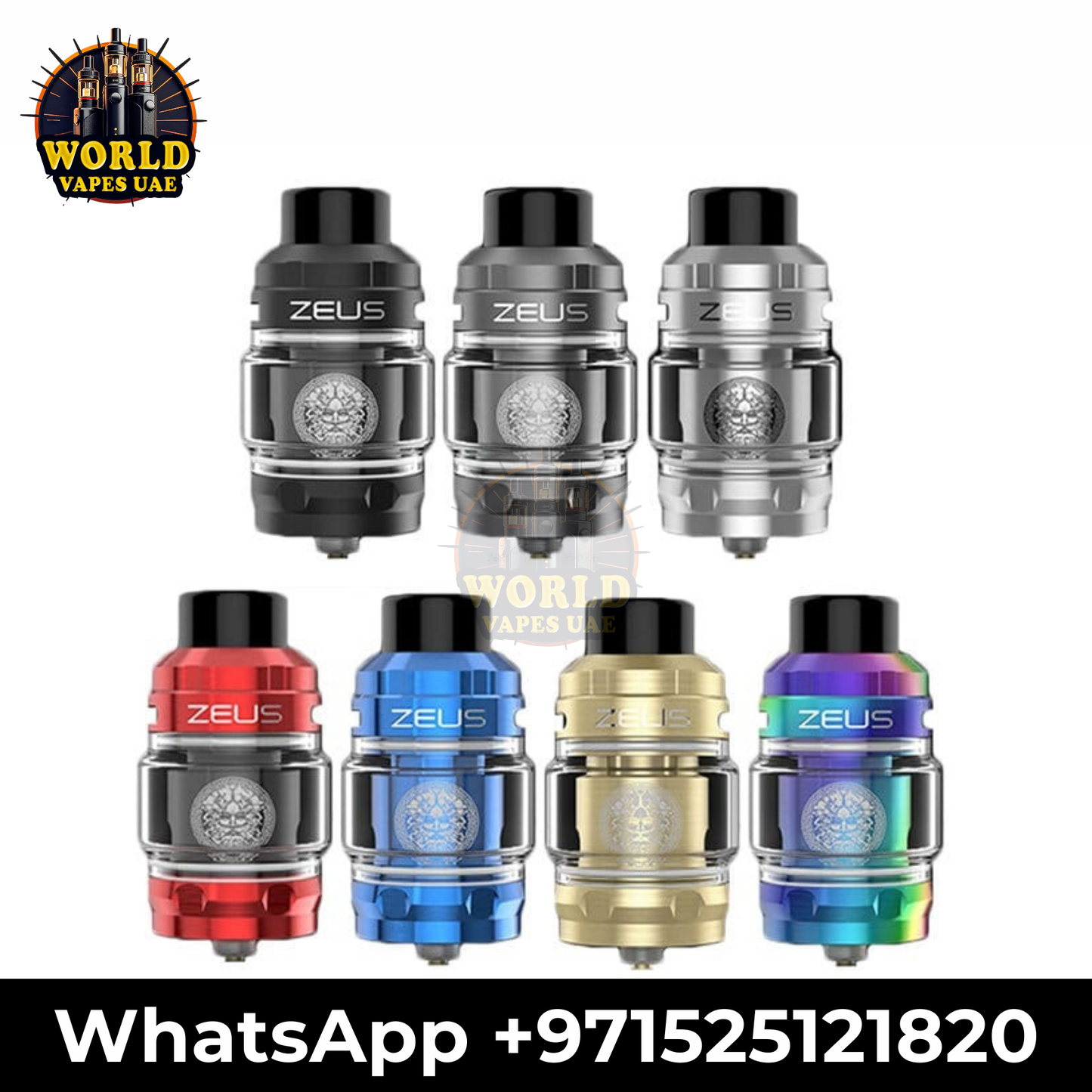 GeekVape Zeus Sub-Ohm Tank – Leakproof Mesh Coil Tank Dubai UAE