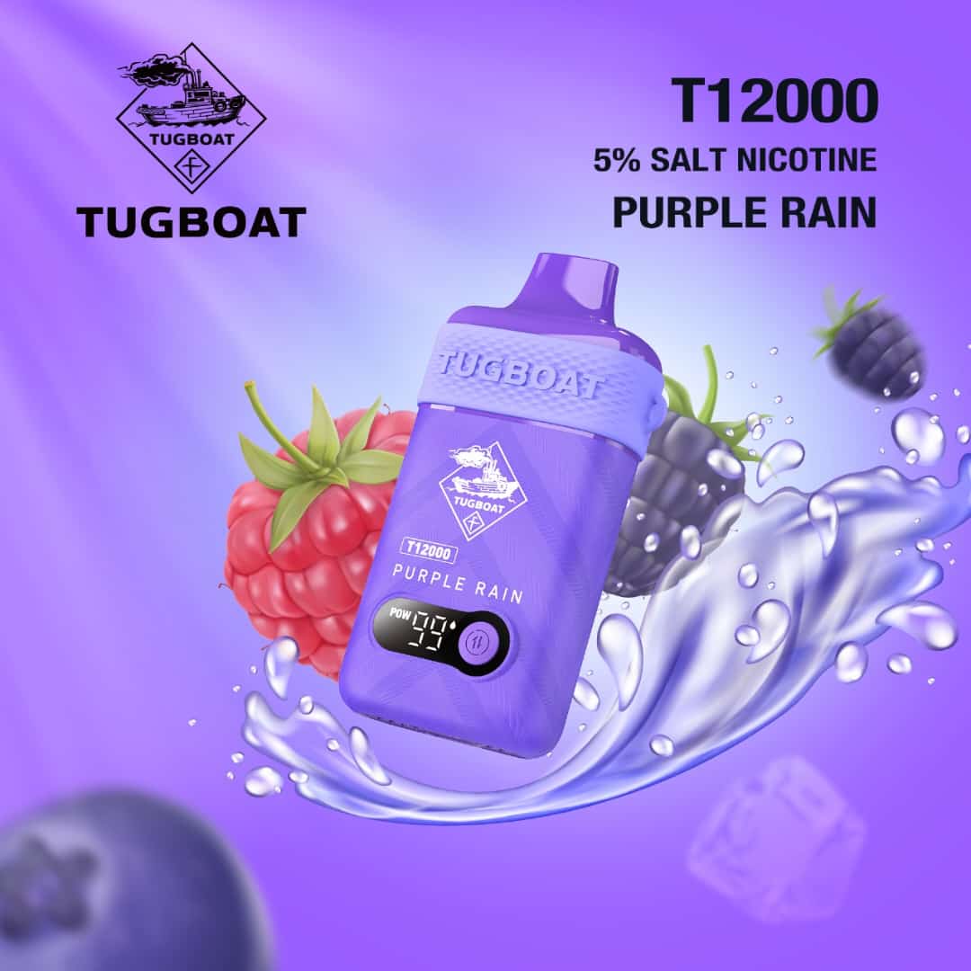 Tugboat T12000 Disposable Vape 12,000 Puffs | 16 Flavors in UAE