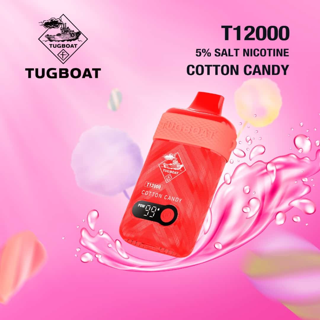 Tugboat T12000 Disposable Vape 12,000 Puffs | 16 Flavors in UAE