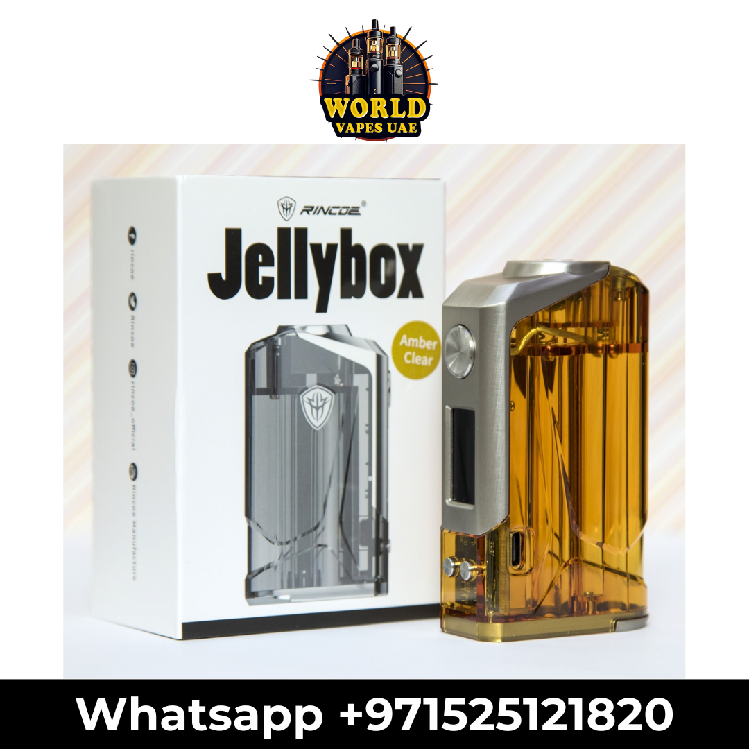 Rincoe JellyBox 228W TC Kit – Dual 18650 Vape Mod Dubai UAE