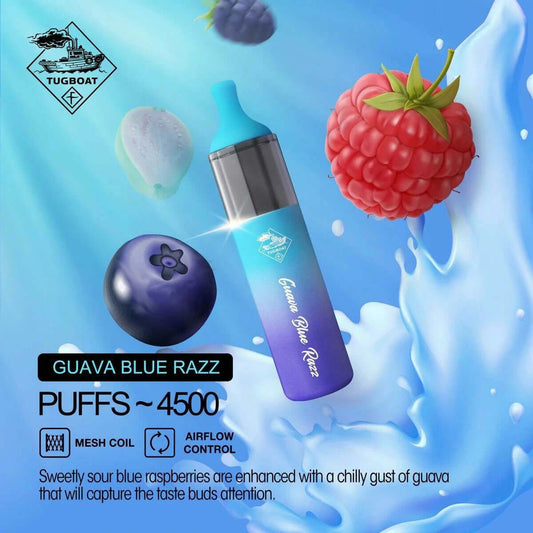 Buy Tugboat EVO 4500 Puffs Disposable Vape in Dubai, UAE | 5% Nicotine