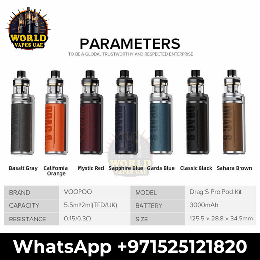 Voopoo Drag S Pro Pod Mod Kit 80W – Buy Online in Dubai UAE