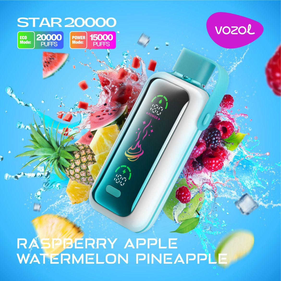 Buy Vozol Star 20000 Puffs Dual Power Disposable Vape in Dubai, UAE