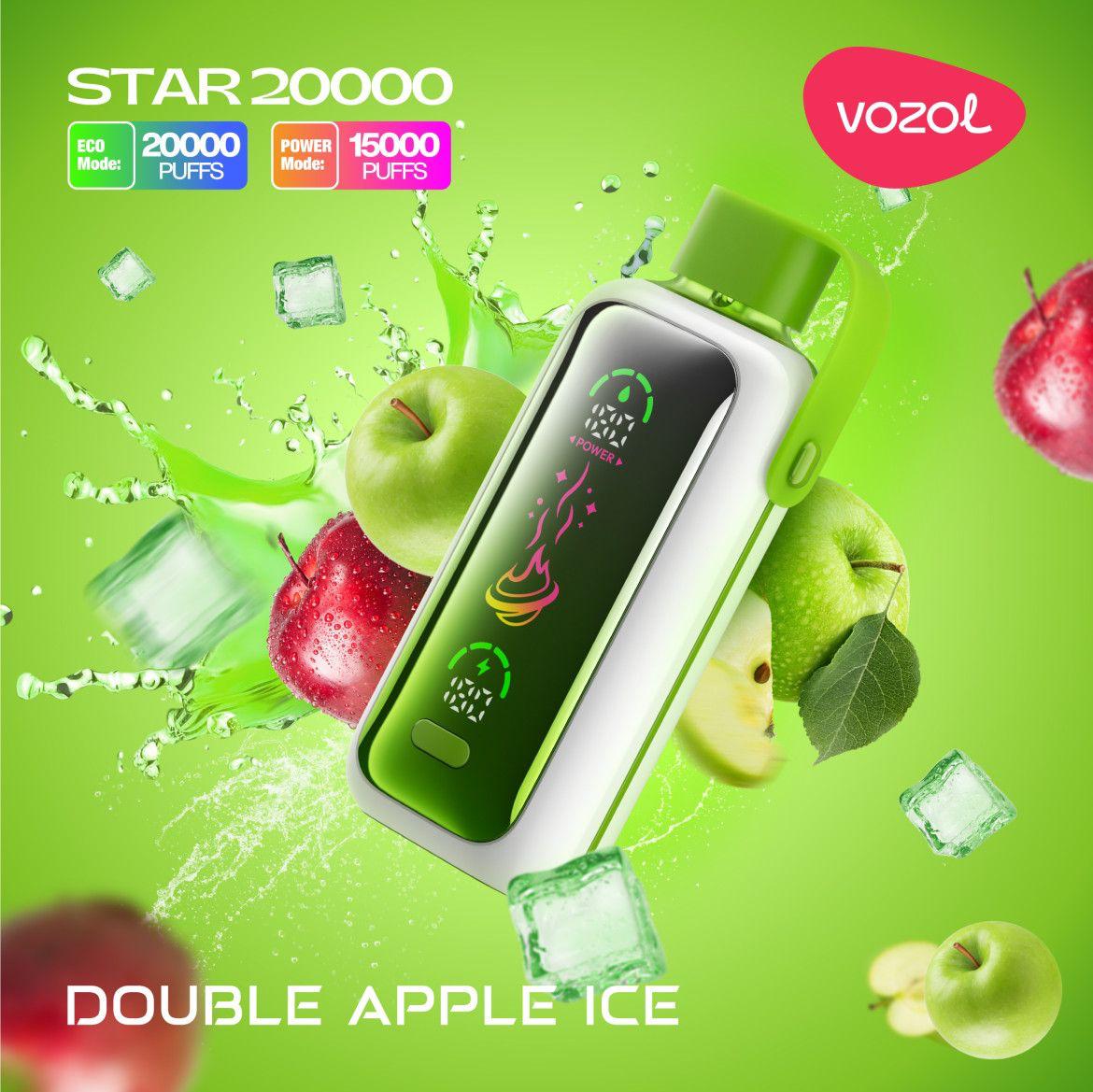 Buy Vozol Star 20000 Puffs Dual Power Disposable Vape in Dubai, UAE