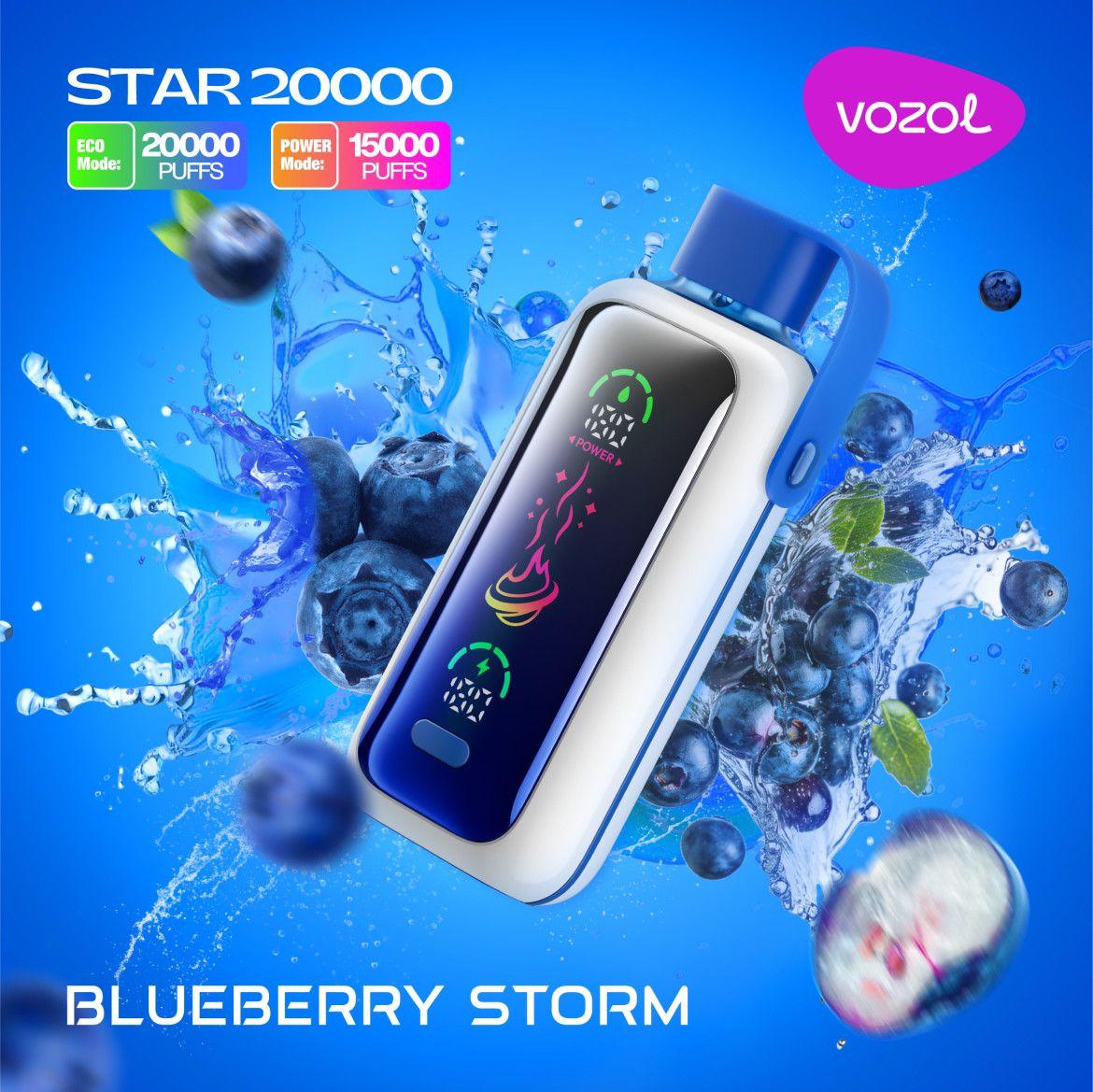 Buy Vozol Star 20000 Puffs Dual Power Disposable Vape in Dubai, UAE