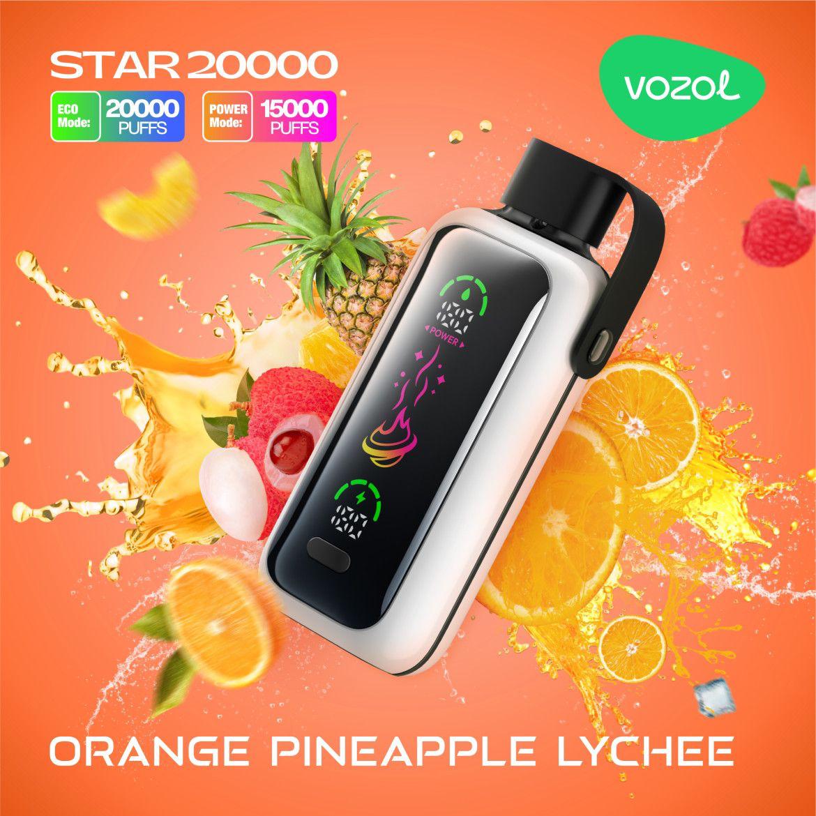 Buy Vozol Star 20000 Puffs Dual Power Disposable Vape in Dubai, UAE