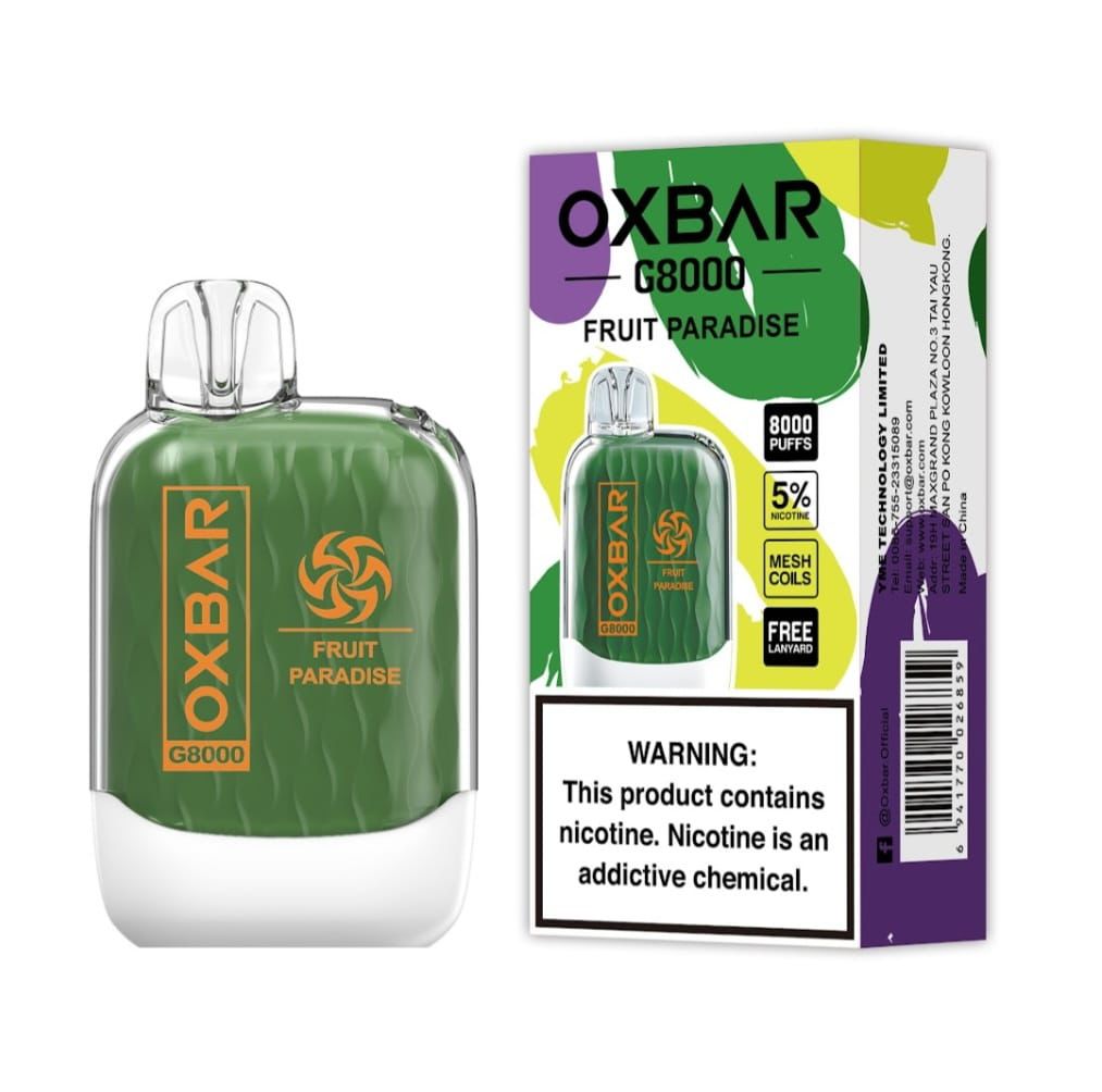 OXBAR G8000 Disposable Vape 8000 Puffs | Rechargeable Vape in UAE