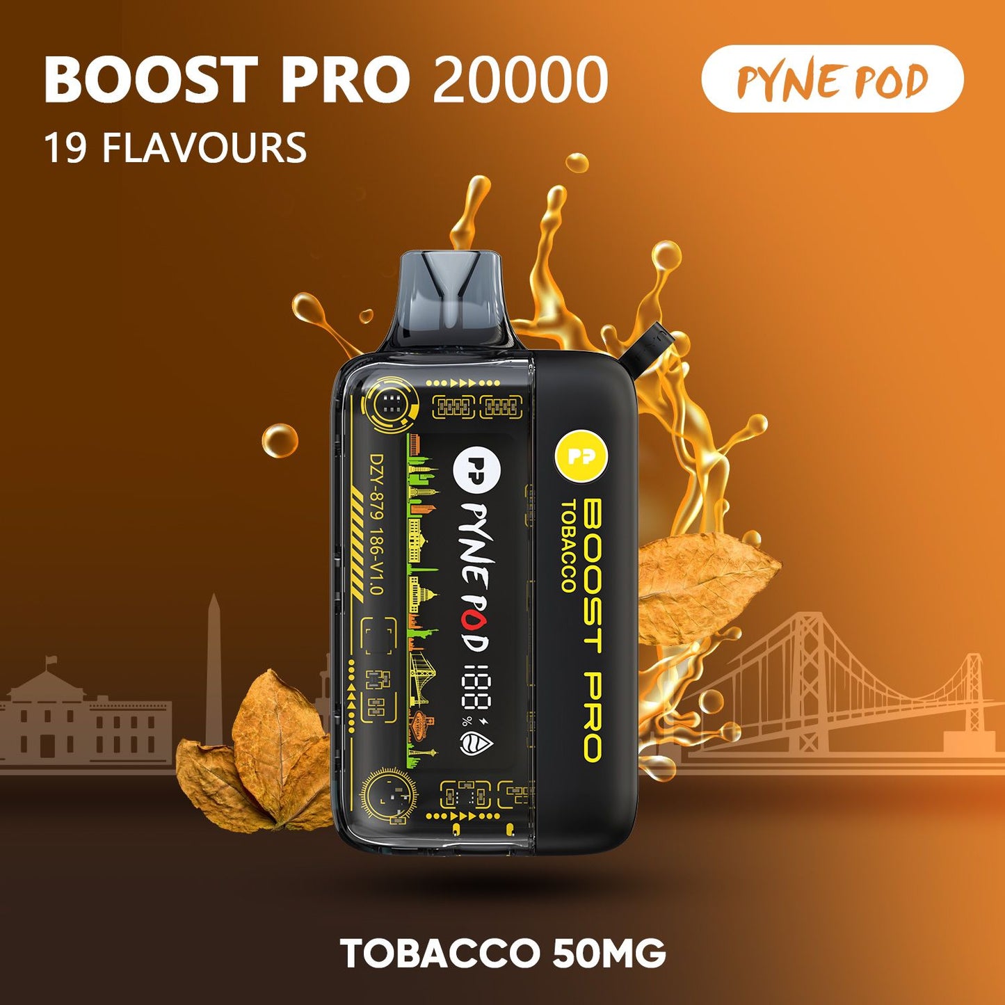 PYNE POD Boost Pro 20000 Puffs Disposable Vape in UAE | Dual Mode, 5% Nicotine