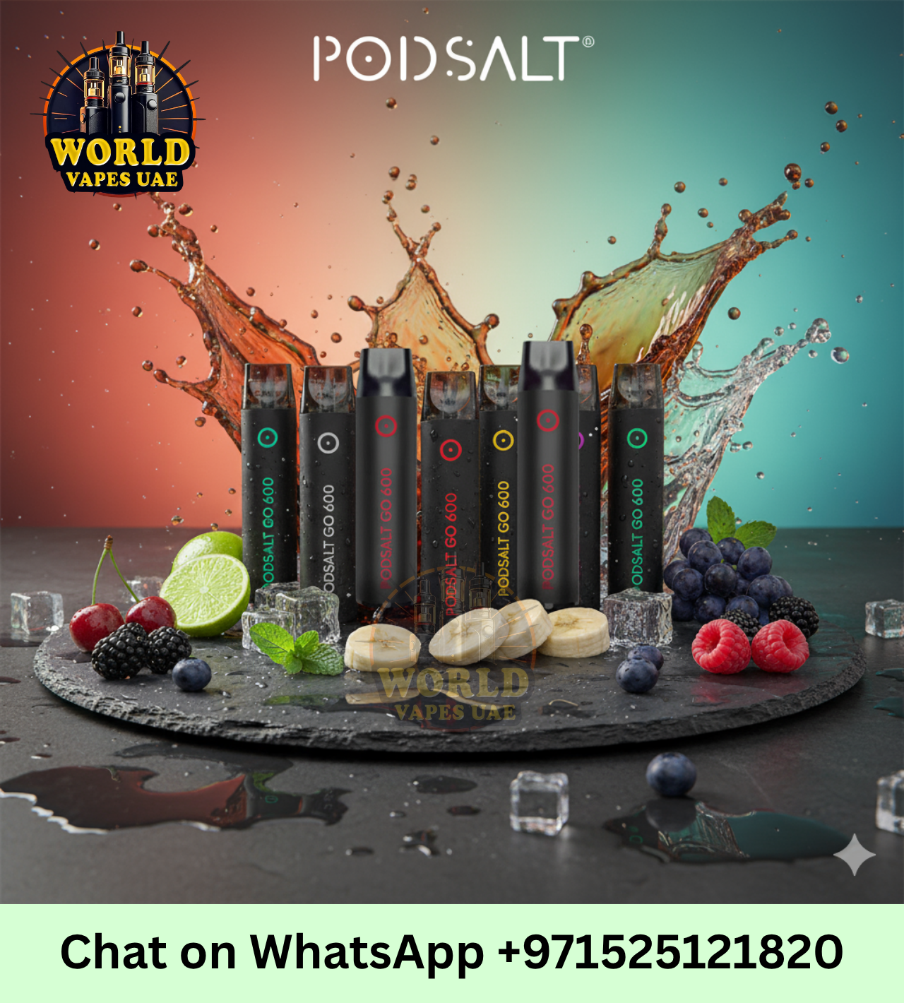 Pod Salt Go 600 Disposable Vape Device UAE