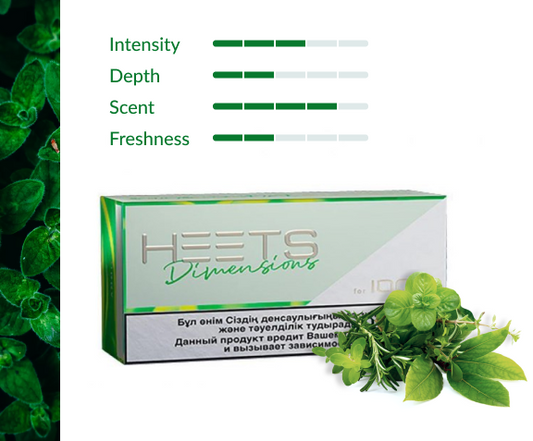 IQOS Heets Dimensions – Premium Tobacco Heat Sticks in UAE