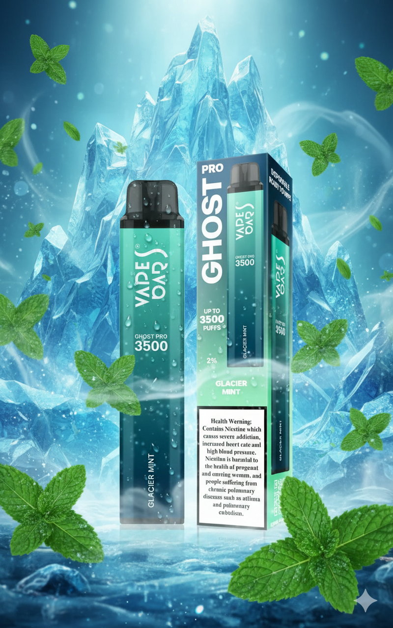 Buy Vape Bar Ghost Pro 3500 Puffs Disposable Vape in Dubai, UAE