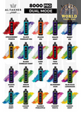Crown Bar Al Fahker Pro 8000 Puffs Disposable Vape