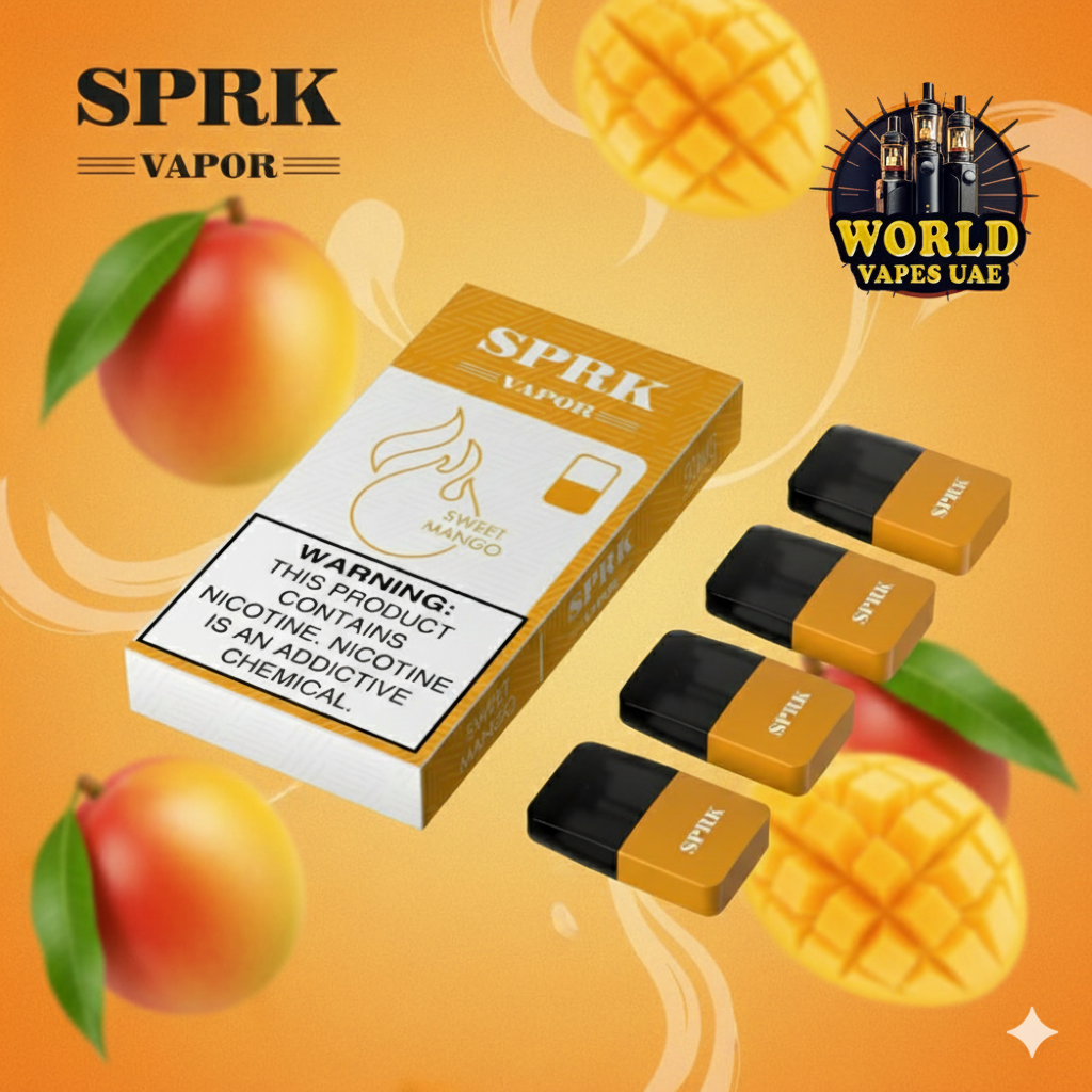 Sprk vapor v4 pods compatible myle v4 pods unique and good product in dubai uae