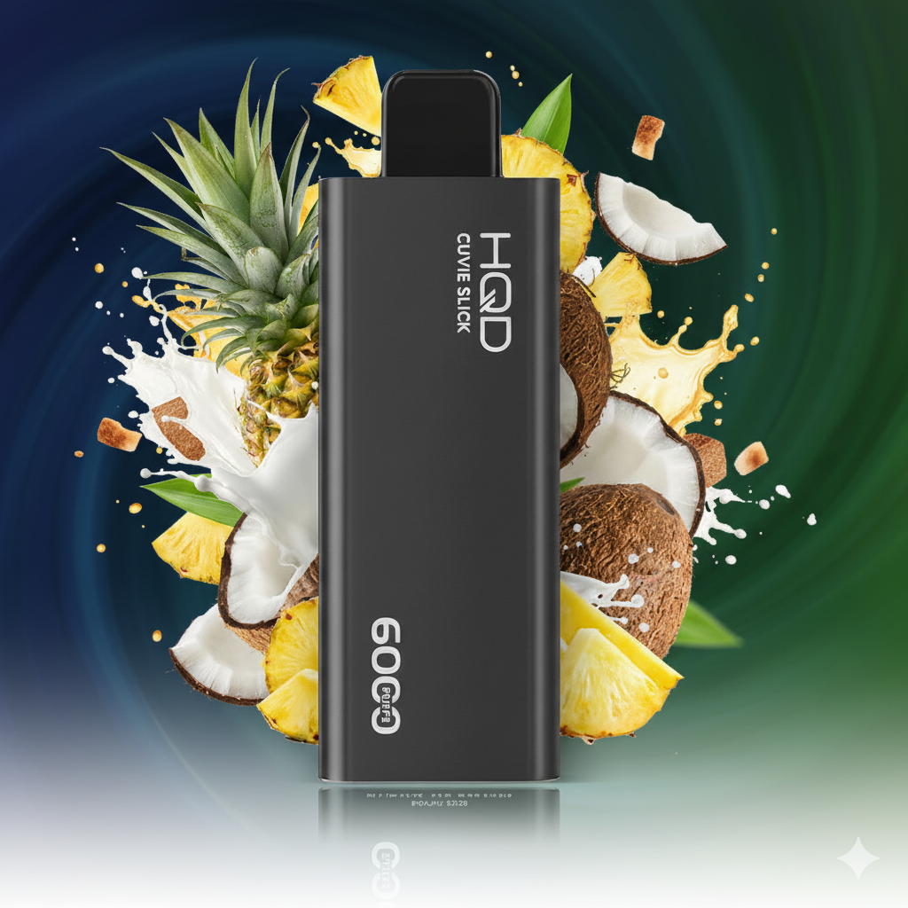 HQD Cuvie Slick 6000 Puffs Disposable Vape in Dubai, UAE | 1400mAh