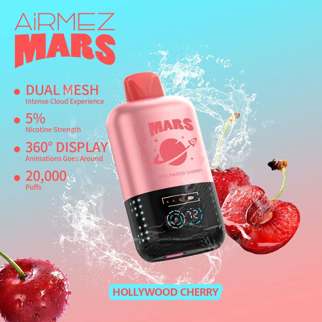 Airmez Mars 20000 Puffs Disposable Vape 5% Nicotine | Buy in Dubai, UAE