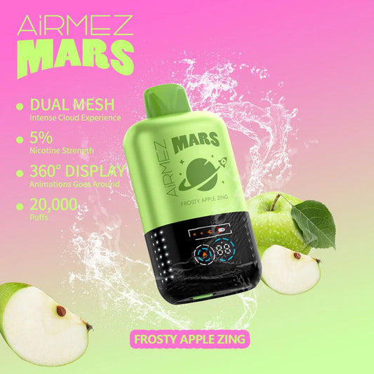 Airmez Mars 20000 Puffs Disposable Vape 5% Nicotine | Buy in Dubai, UAE