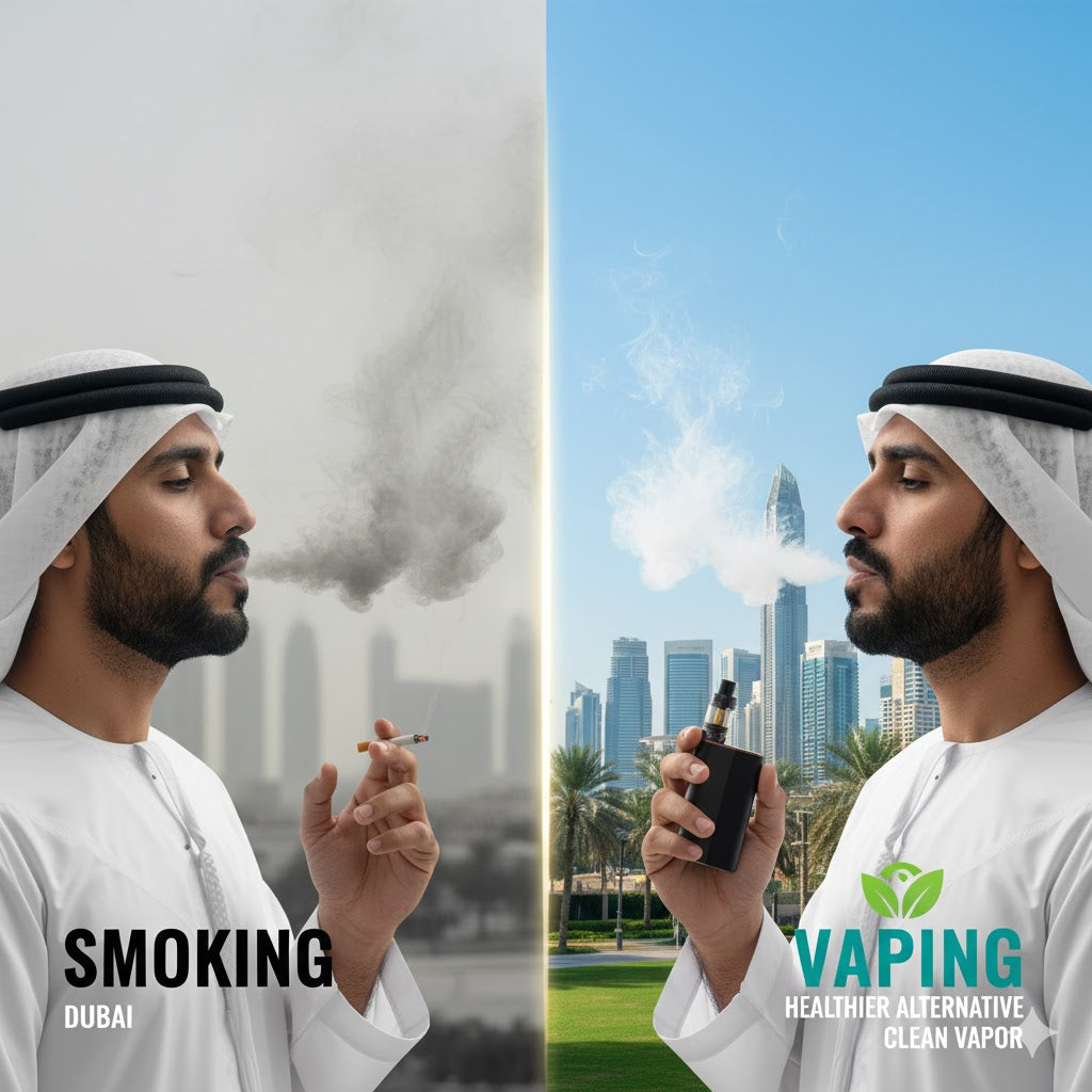 Vaping vs Smoking Dubai 2025