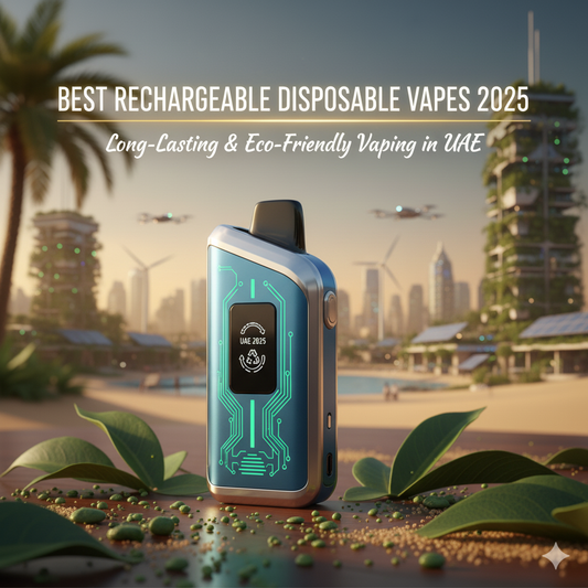 Best Rechargeable Disposable Vapes 2025 | Long-Lasting & Eco-Friendly Vaping in UAE