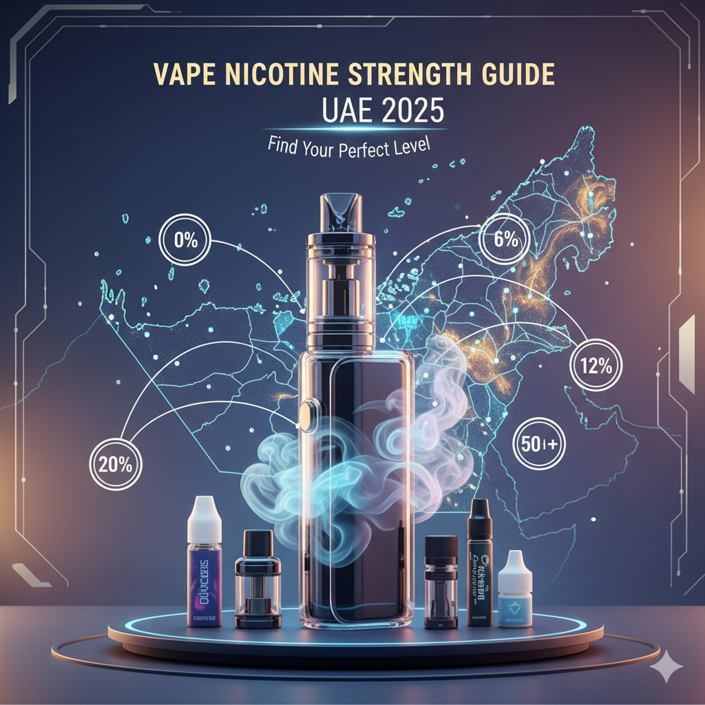 Vape Nicotine Strength Guide UAE 2025 | Find Your Perfect Level